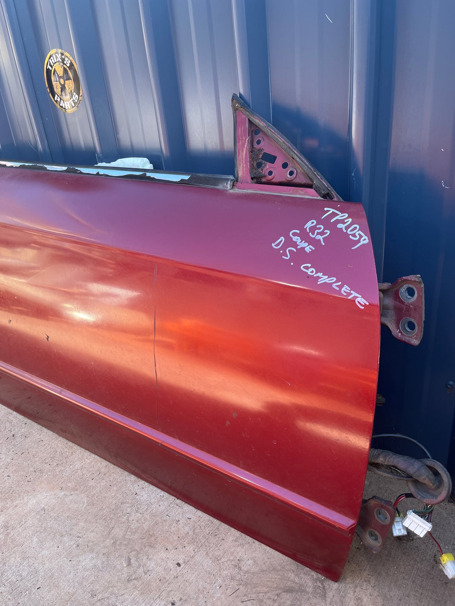 Driver Side Door Complete, R32 Skyline Coupe