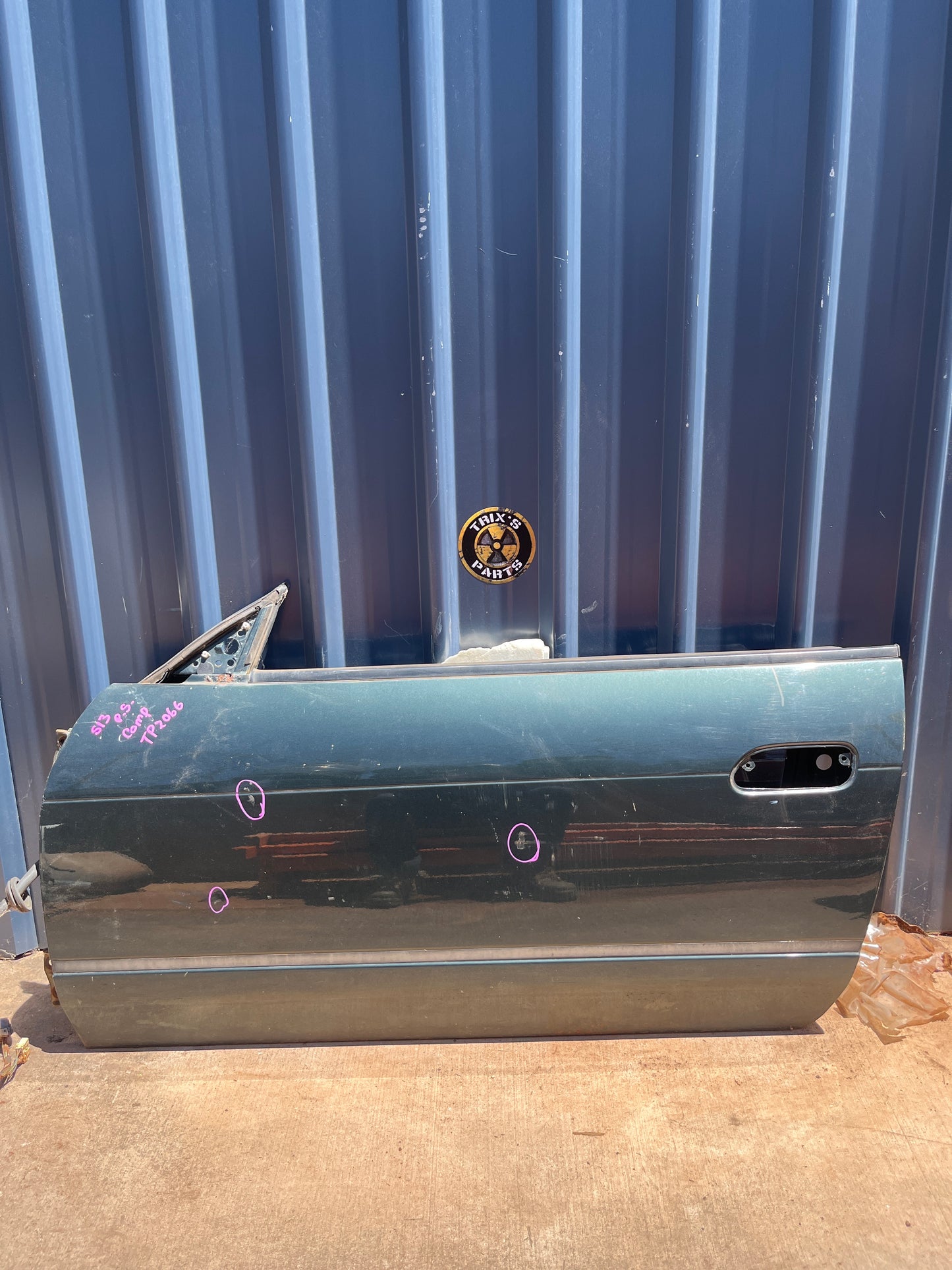 Passenger Side Door Complete S13 Silvia 180SX