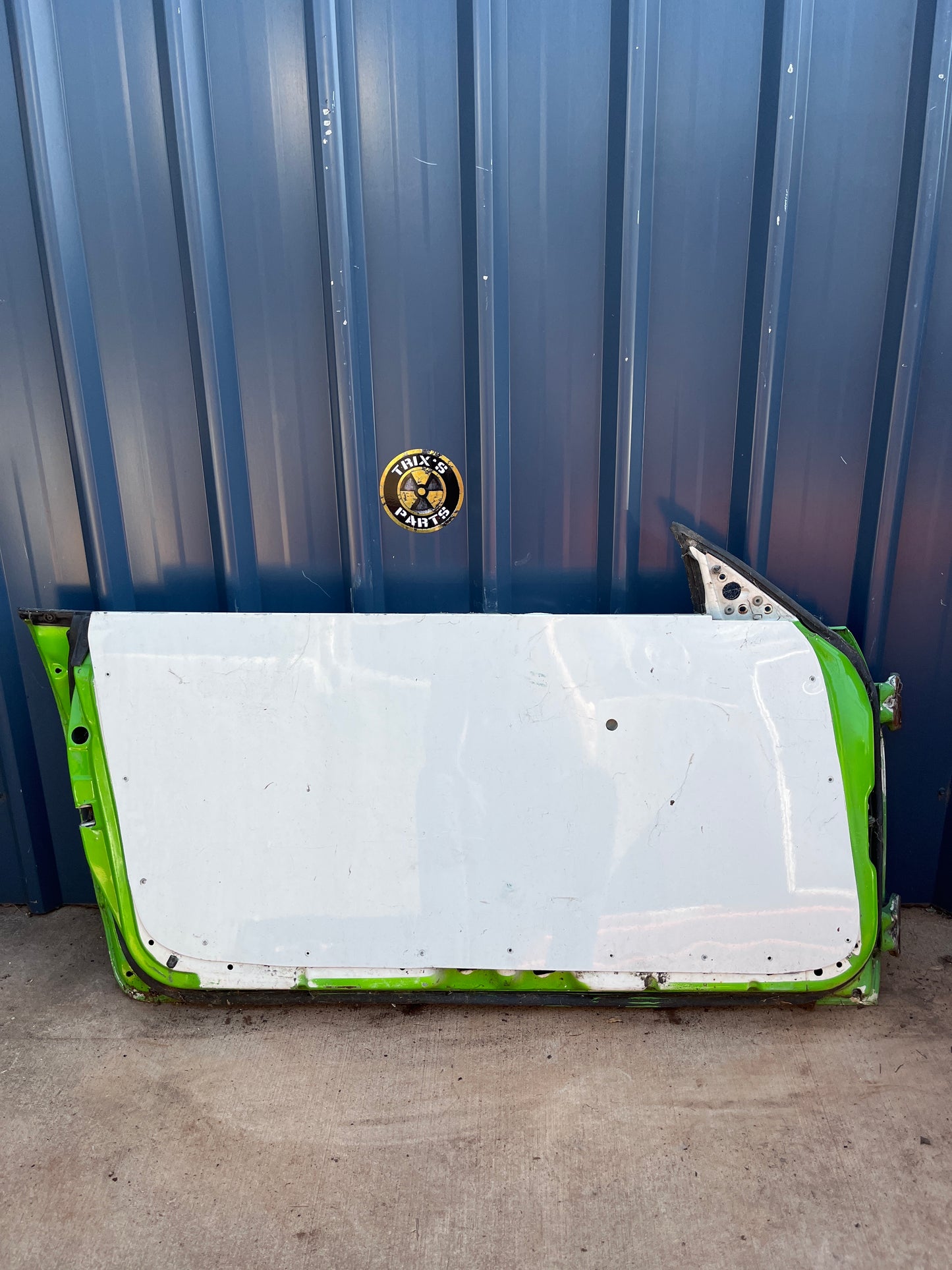 Passenger Side Door Empty (Inside panel cut out) S13 Silvia