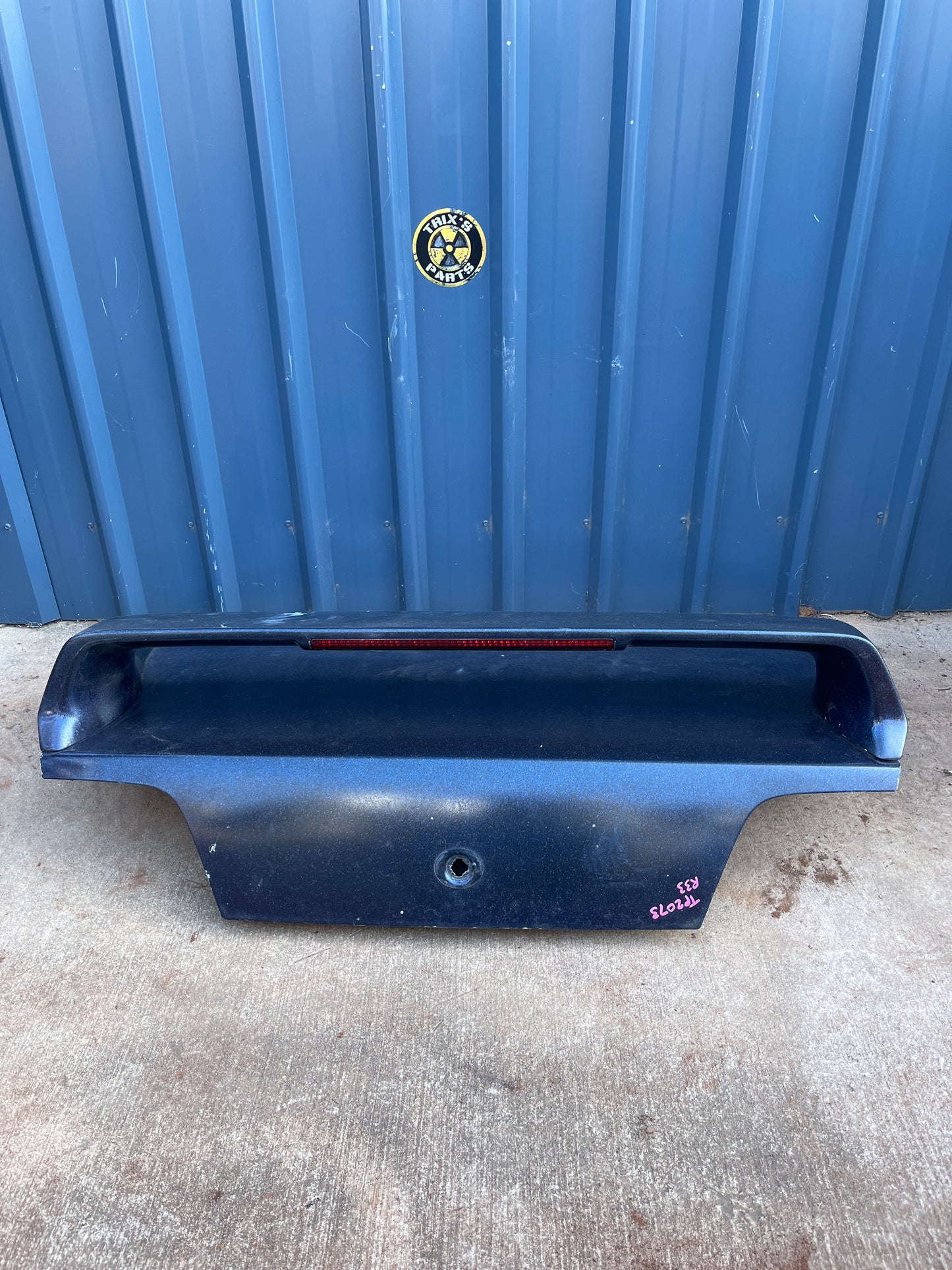 Boot and S2 Spoiler With Centre Brake Light, R33 Skyline