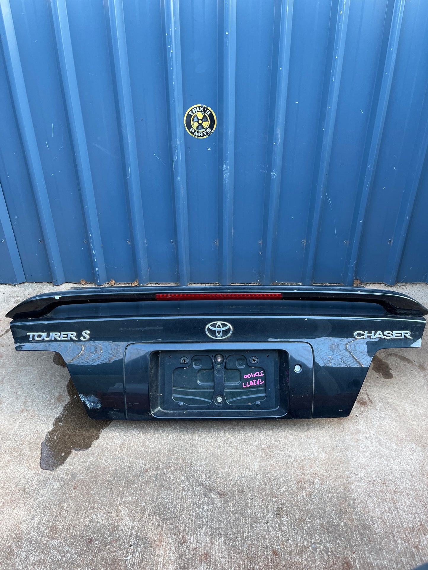 Boot and Spoiler With Centre Brake Light, JZX100 Tourer S Chaser