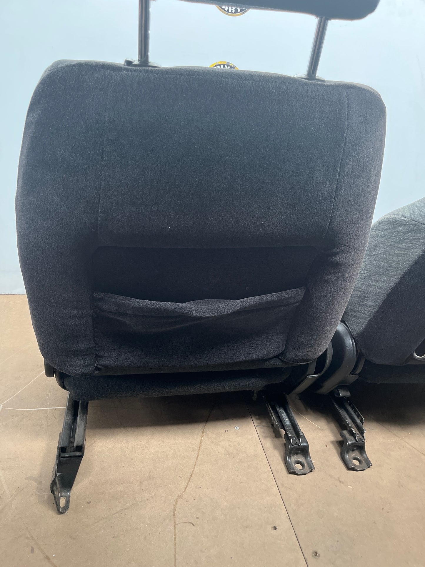 Standard Front Seats With Rails Pair - R33 S1 Skyline