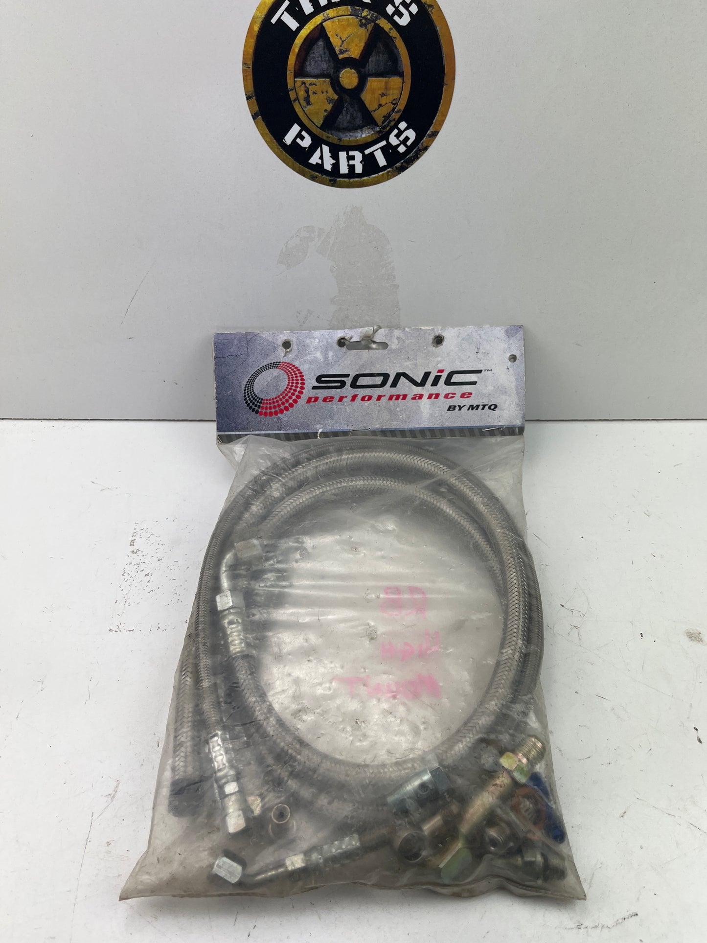 Sonic Brand High Mount Braided Line Kit - Suit RB20DET, RB25DET