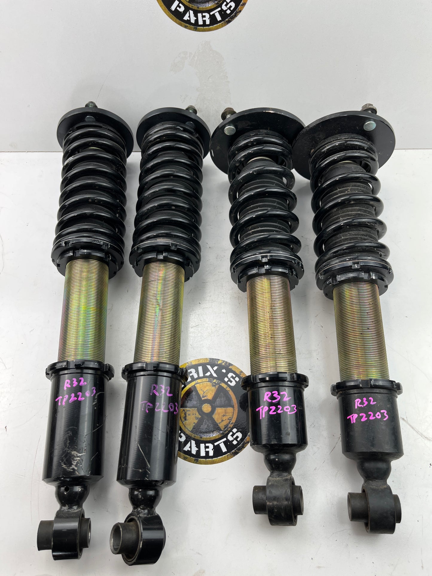 HSD Adjustable Coilovers Set Of 4, Near New, Suit R32 GTST Skyline