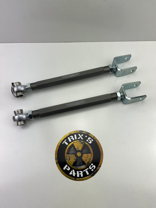 Nissan S13/R32 Voodoo13 USA Adjustable Rear Toe Arms Pair - Brand New TONS-0100HC