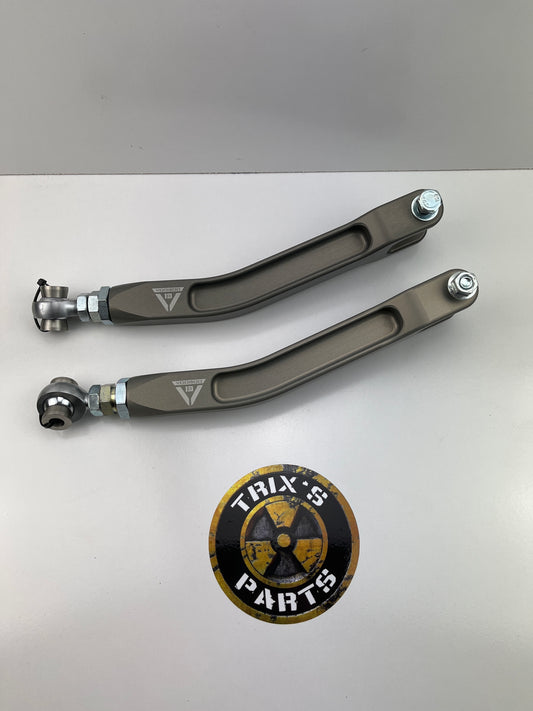 Nissan S13/R32 Voodoo13 High Clearance Rear Toe Arms Pair - Brand New TONS-0101HC